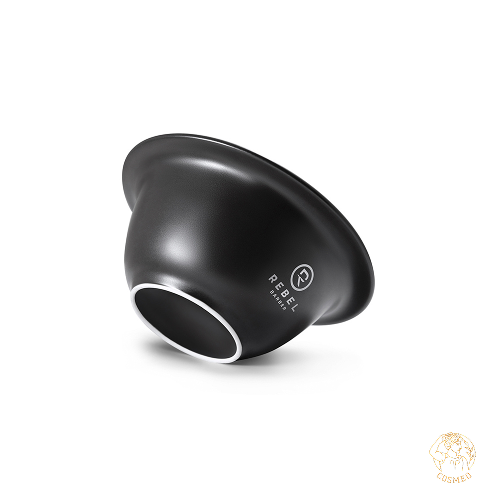 Фарфоровая чаша для бритья REBEL BARBER Black Matt Shaving Bowl