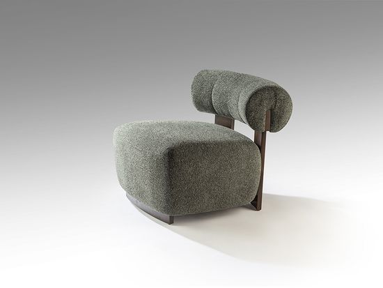 Topaz Кресло орех/зеленый