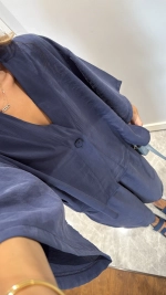 Костюм кимоно с брюками укороченными