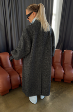 Пальто из шерсти в гусиную лапку с поясом