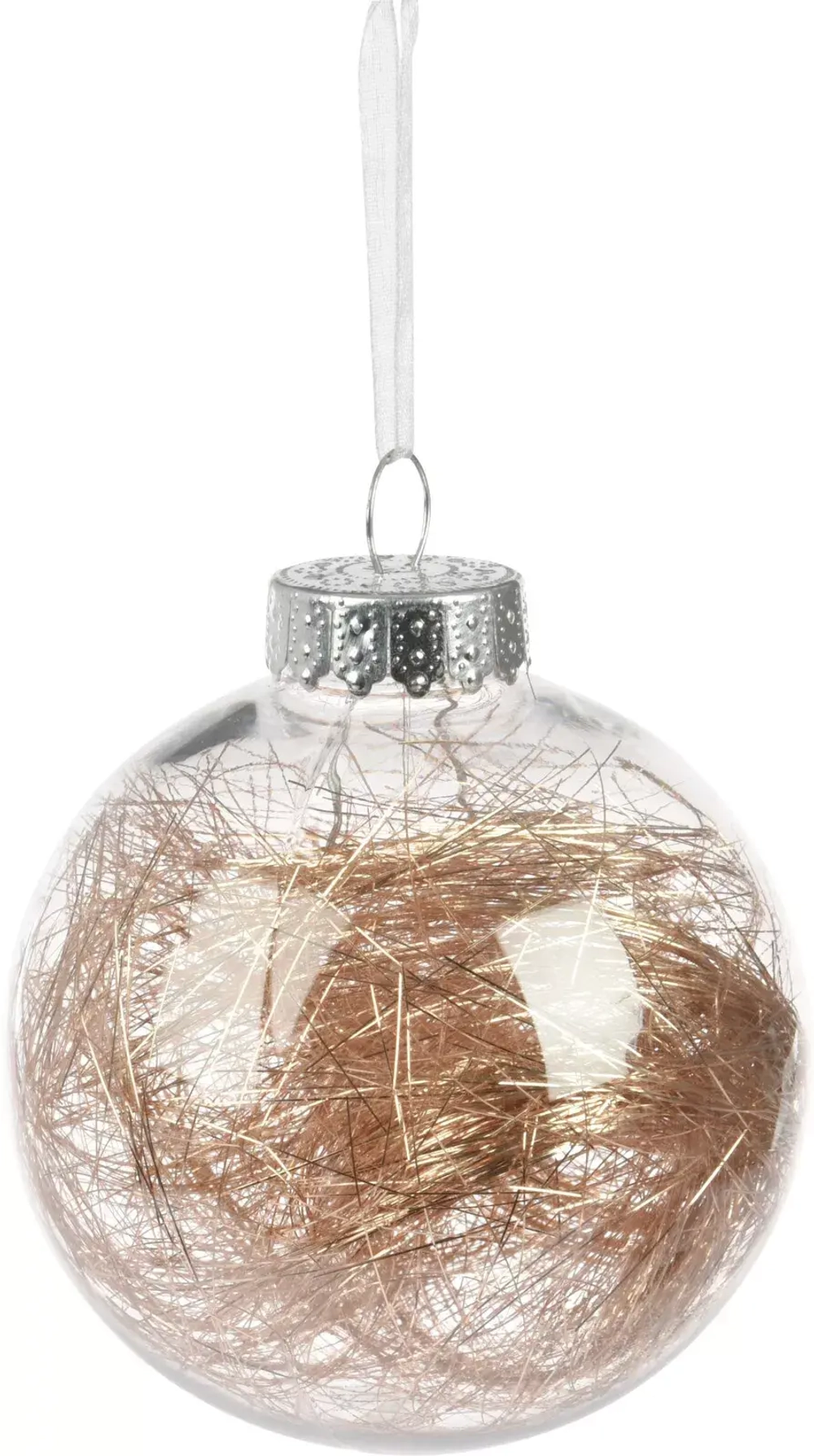 Набор пластиковых шаров Биссер в розовой дымке 80 мм., 27 шт., Koopman (AWR100510)