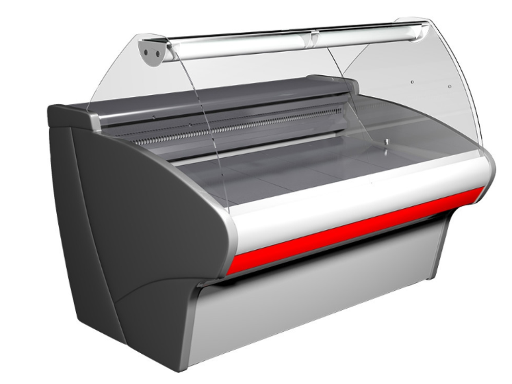 Холодильная витрина CARBOMA BAVARIA G110 VM 1,25-1 динамика