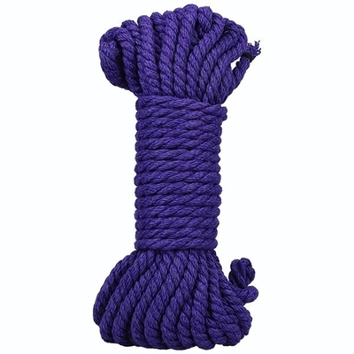 Фиолетовая верёвка для связывания и фиксации Bind&Tie - 9,14 м. (Цвет: фиолетовый)