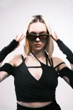 Очки солнцезащитные Funtome Noir Allure черные