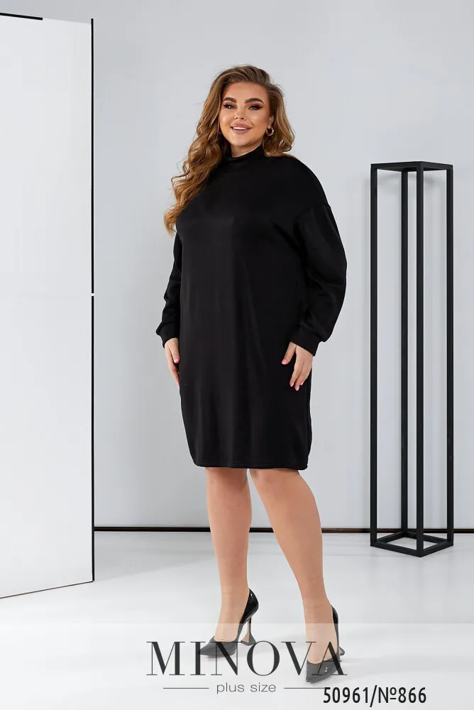 Платье 866-черный Minova