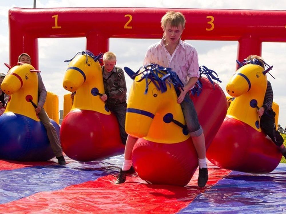 Аттракцион Надувной конь, малый