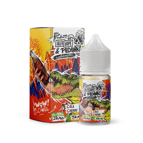 Alfa Vape &amp; Podonki - Cola Cherry (7% nic)