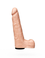 Фаллоимитатор телесного цвета на трусиках с плугом - 16,5 см. (Цвет: телесный)