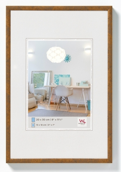 WALTHER KV520X 15x20 N.Lifestyle пластик (серо-коричневый) ф/рамка