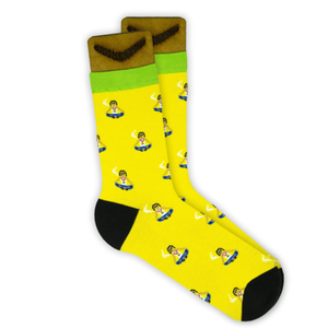 Носки BOOMERANGS Растаманы (Жёлтый)