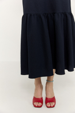 Юбка на кокетке