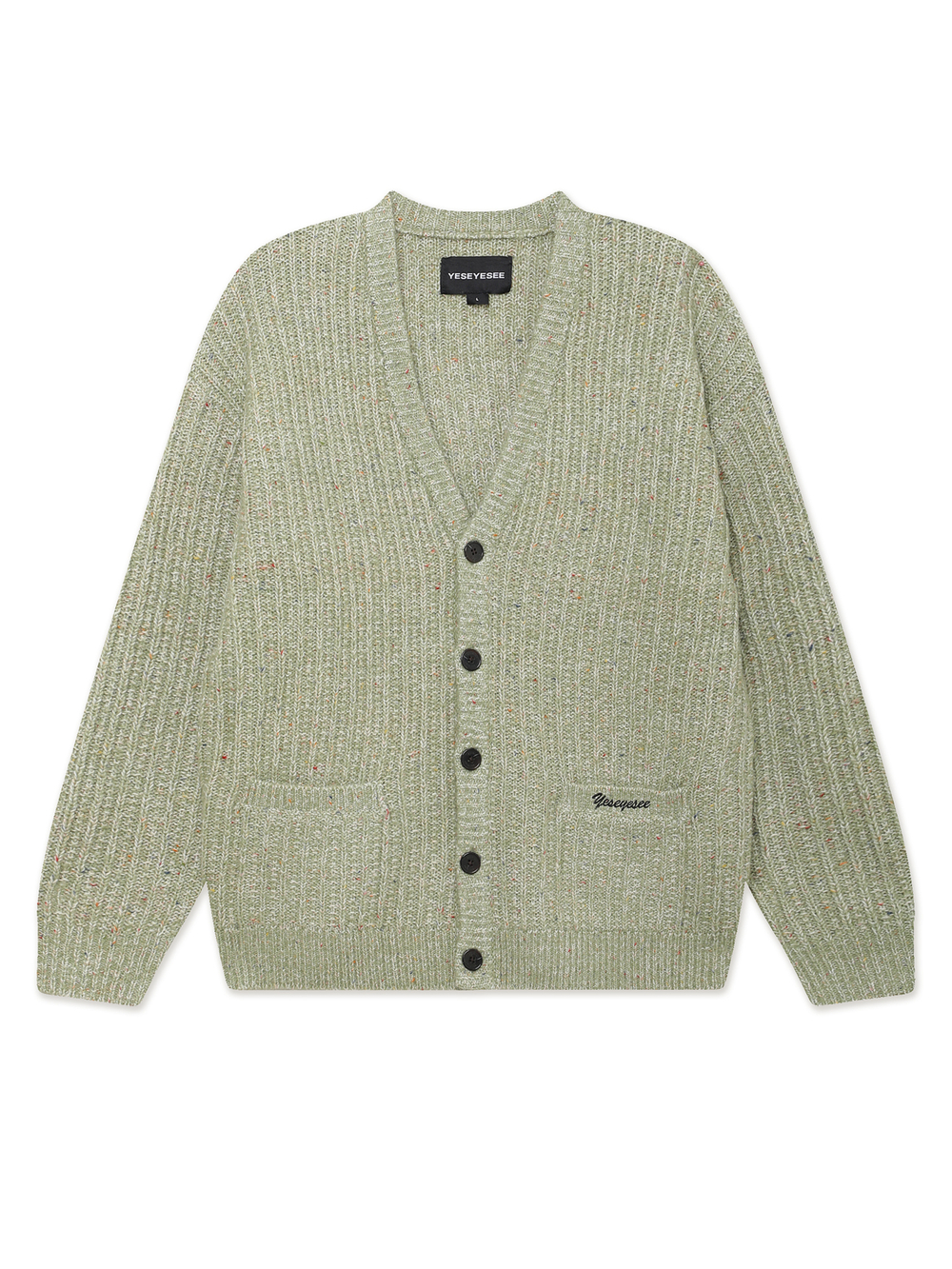 Кардиган Вязаный Speckle Yarn Knit Cardigan