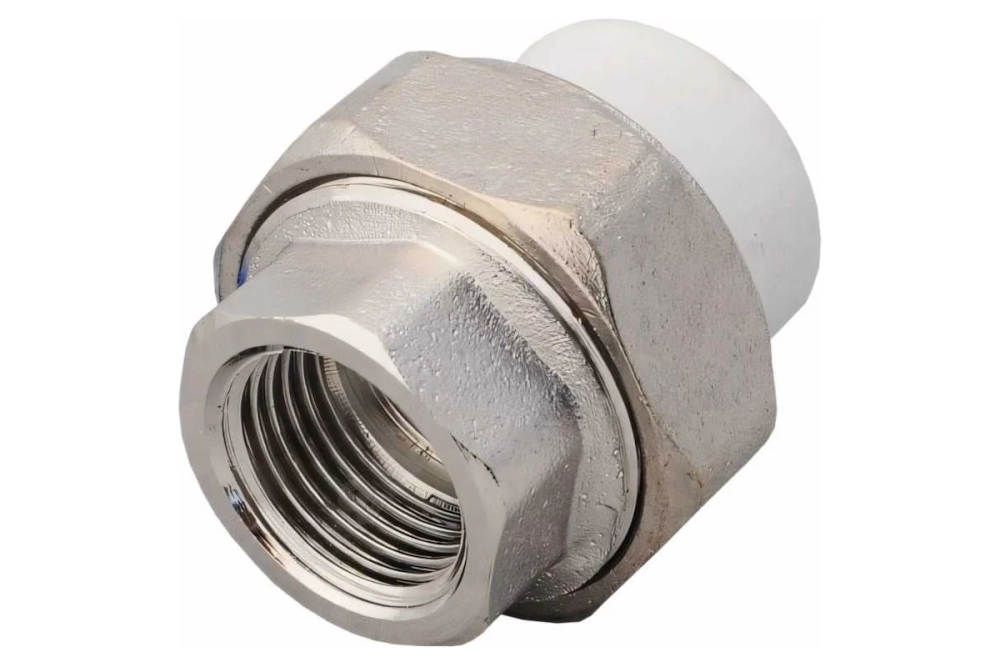 Муфта комбинированная PP-R разъемная, американка, внутренняя резьба, D20х3/4 мм