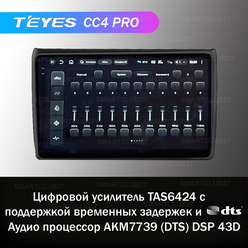 Teyes CC4 Pro 10,2" для Hyundai Mistra 2017+