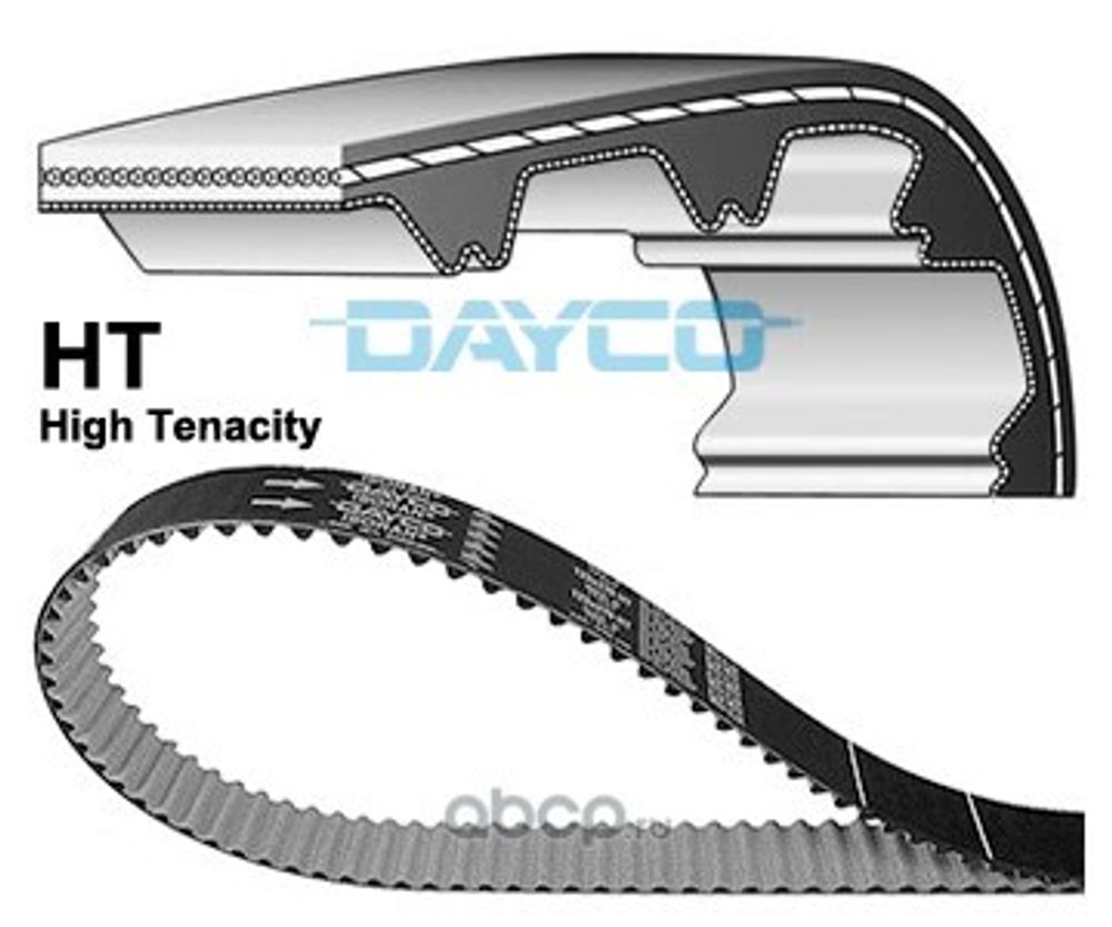 Ремень ГРМ /2190 Гранта/ 1,6 ДВС 8 V (113 зуб, 17 мм) тефлон (113RP170HT) (DAYCO)