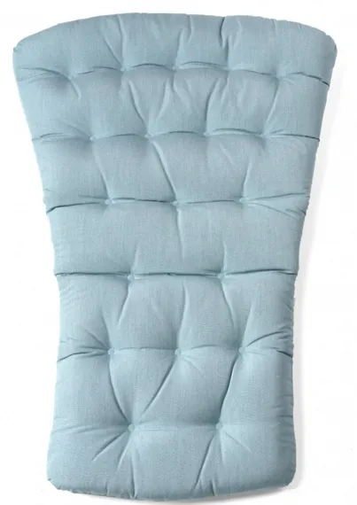 Уличное кресло Folio табак с голубой подушкой