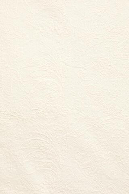 ZARA HOME ЖАККАРДОВЫЙ ЧЕХОЛ ДЛЯ ДЕКОРАТИВНОЙ ПОДУШКИ С ВЫШИВКОЙ, БЕЛЫЙ