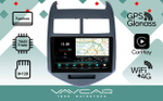 Магнитола для Chevrolet Aveo 2012-2015 - Vaycar VA10-0107-2K на Android 13, 8-ядер, 2K QLED, ТОП процессор, CarPlay,4G SIM-слот