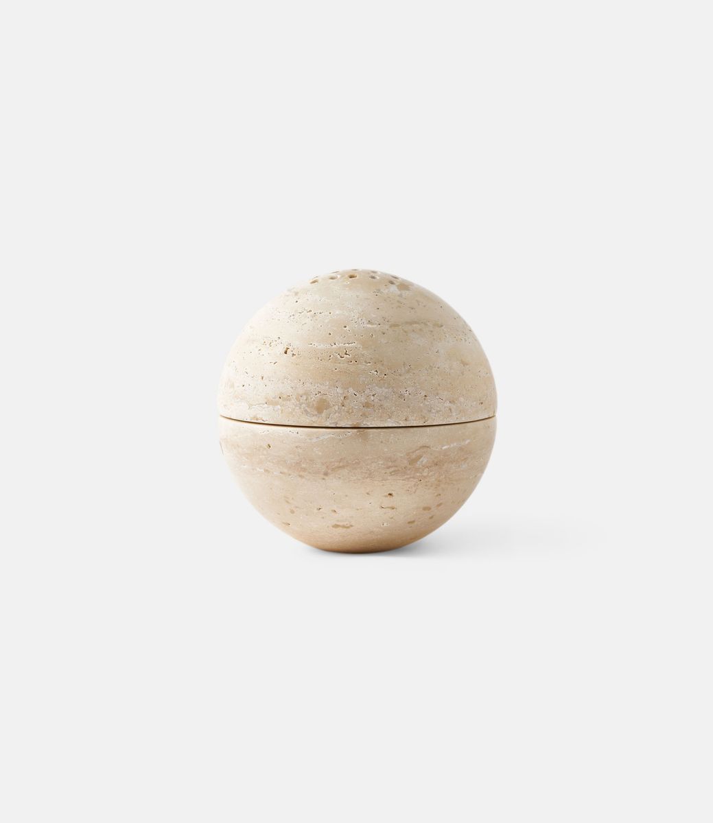 Addition Studio Sphere Incense Burner Travertine — держатель благовоний