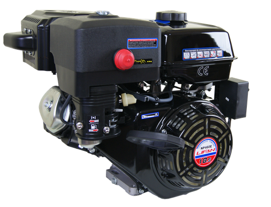 Двигатель бензиновый "LIFAN" NP460E (18.5 л.с., эл стартер, катушка от 0.6 до 18А)