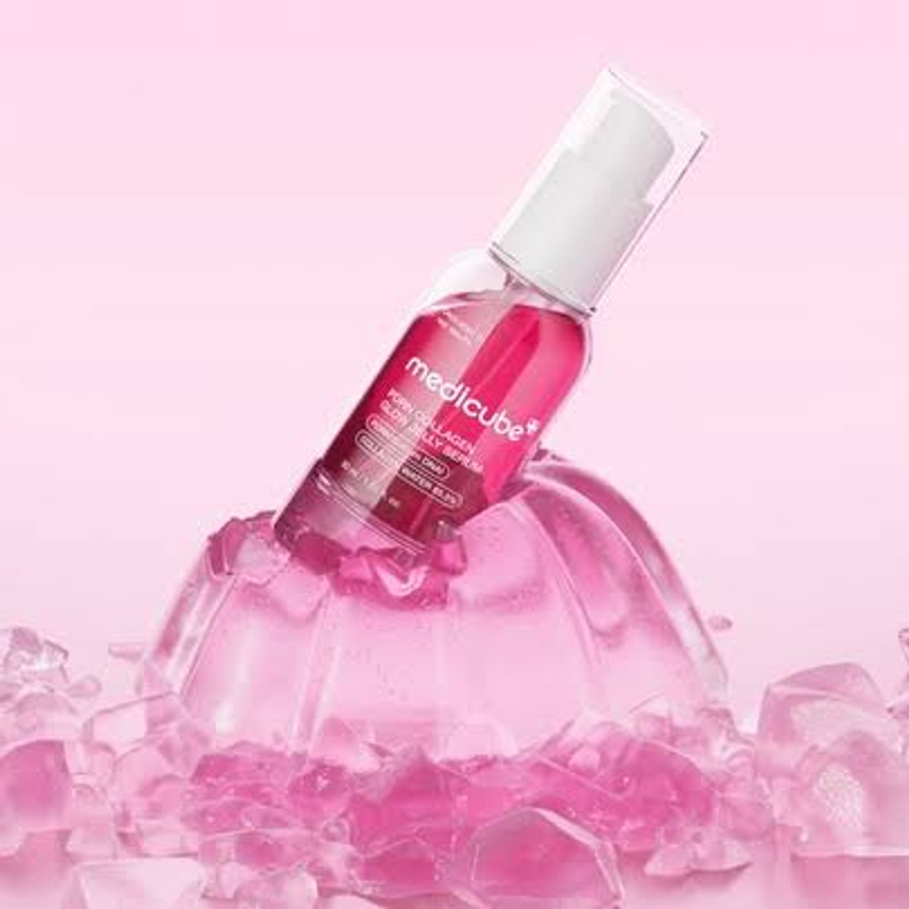 Medicube PDRN Collagen Glow Jelly Serum гелевая сыворотка с коллагеном и ПДРН