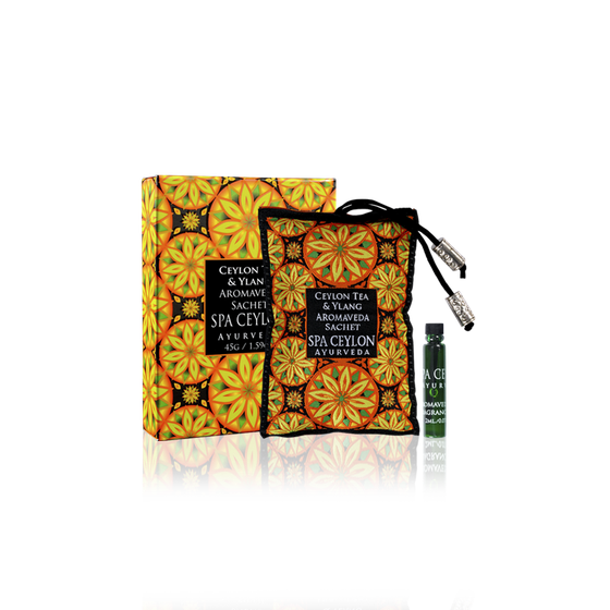 Ароматическое саше "ЦЕЙЛОНСКИЙ ЧАЙ И ИЛАНГ-ИЛАНГ"