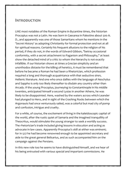 The Secret History of Procopius | Procopius