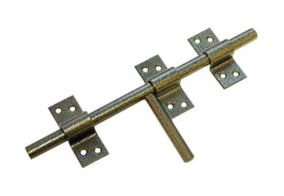 Засов универсальный ЗУ - 250 бронза антик Т-Д