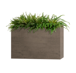 Кашпо, коллекция КОНКРИТ, форма ДИВАЙДЕР