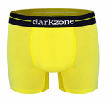Ярко-желтые хлопковые трусы-боксеры (Размер: M) (Цвет: желтый)