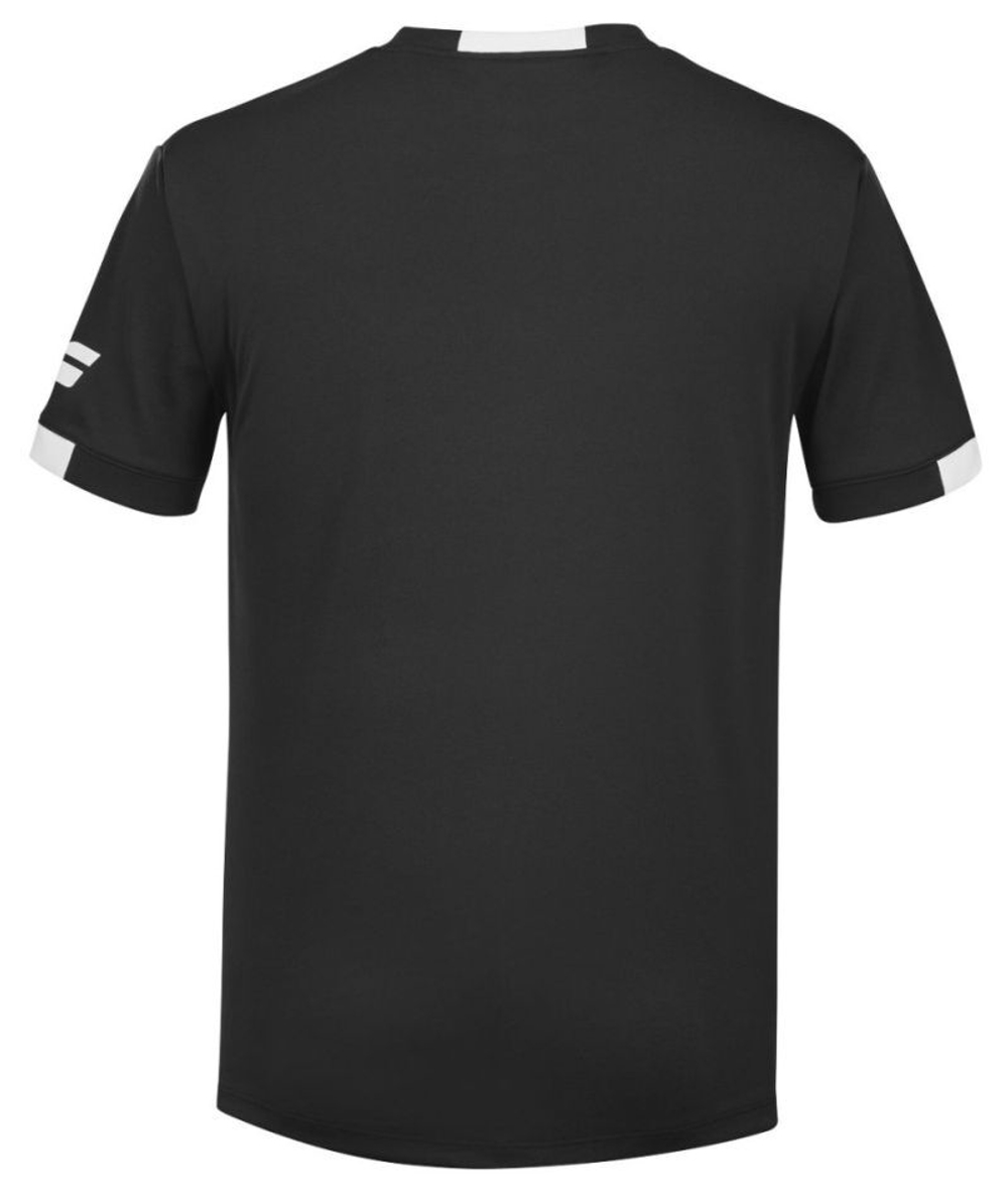 Теннисная футболка Babolat Play Crew Neck Tee Men - black/black