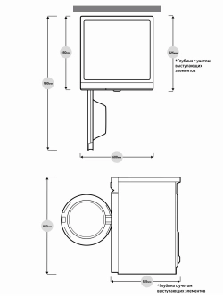 Стиральная машина Samsung WW70AGAS22AELD