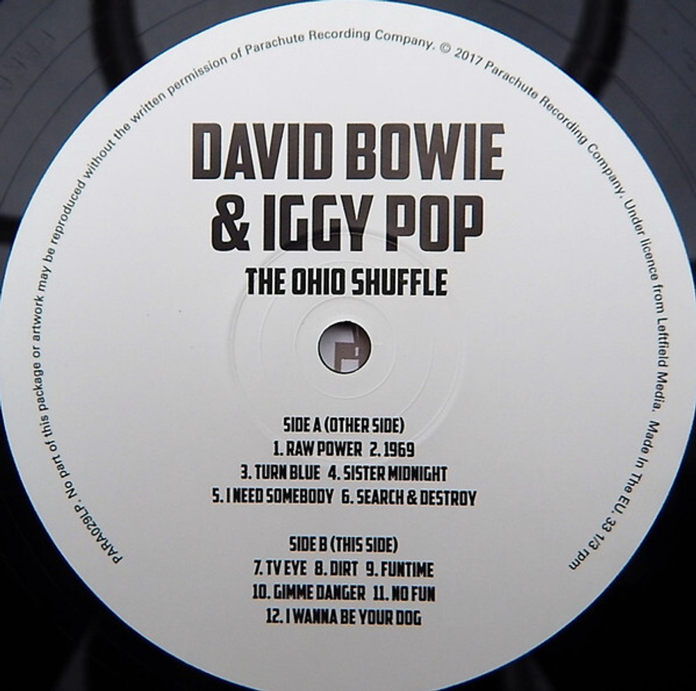 Iggy Pop & David Bowie / The Ohio Shuffle (LP)
