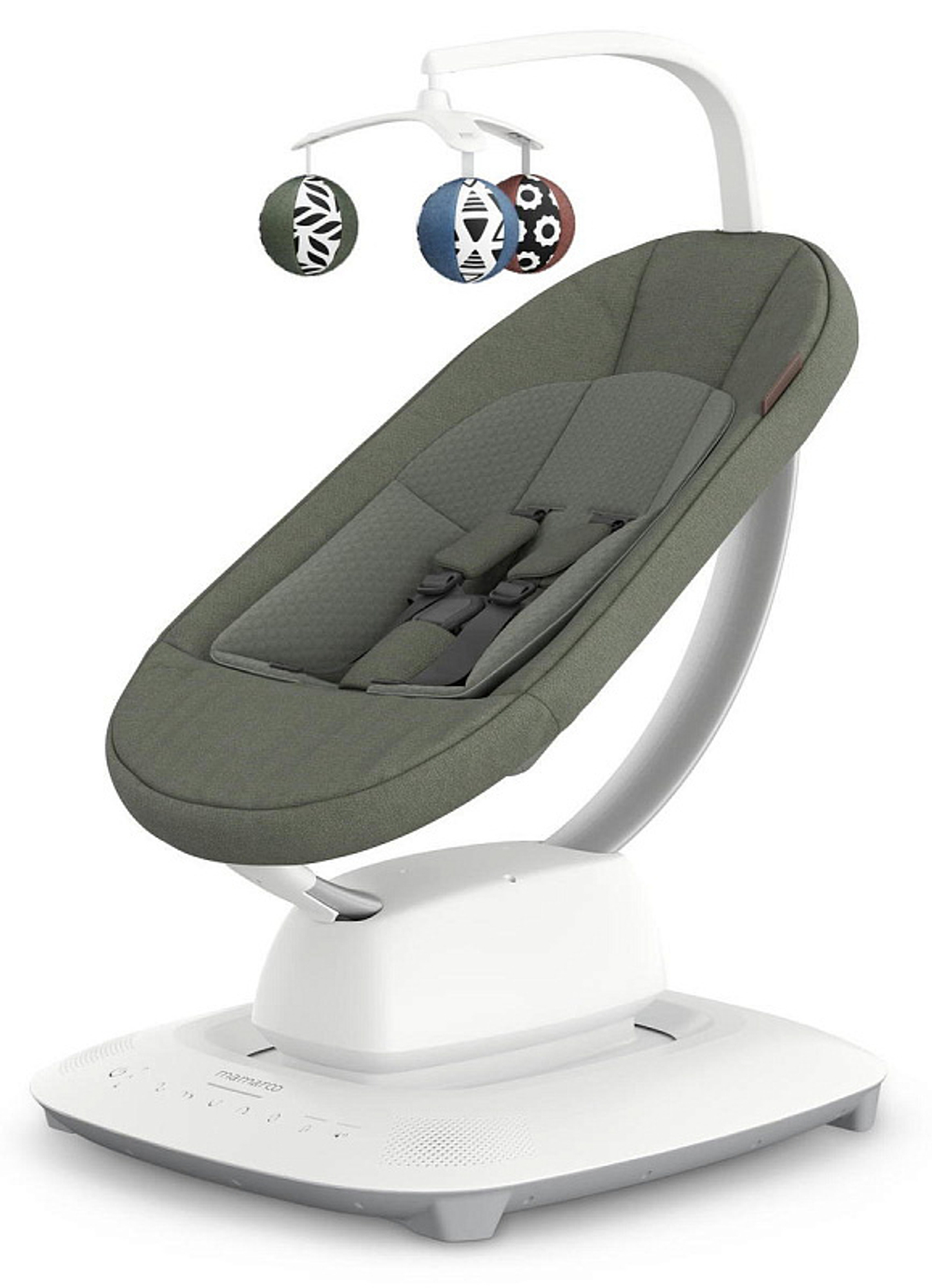 Детское кресло-качалка Uppababy Mamaroo Camila - Dark Green Melange