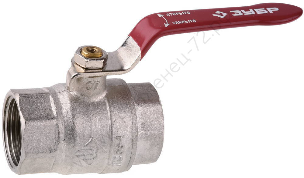 ЗУБР d 1″, ″мама-мама″, Шаровой кран (51350-N-1)