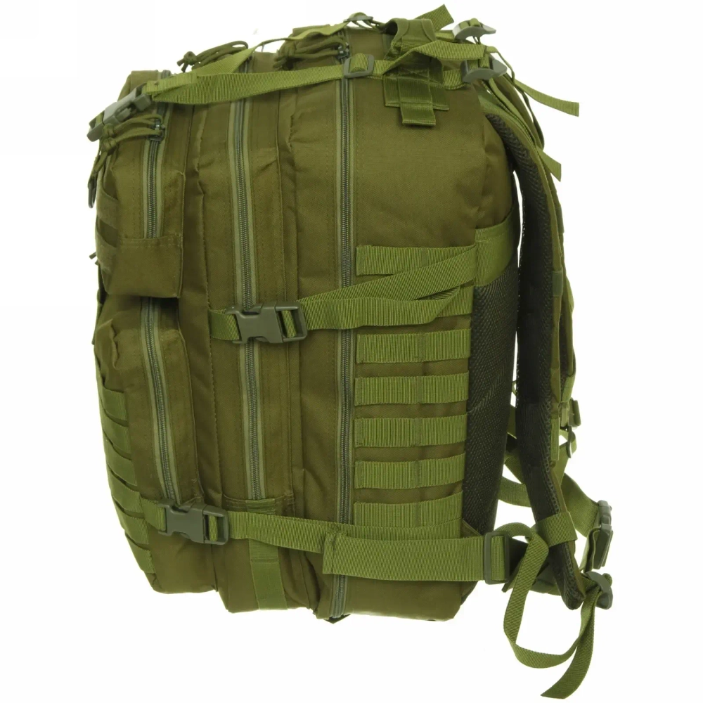 Рюкзак туристический 40л, цвет зеленый,D3