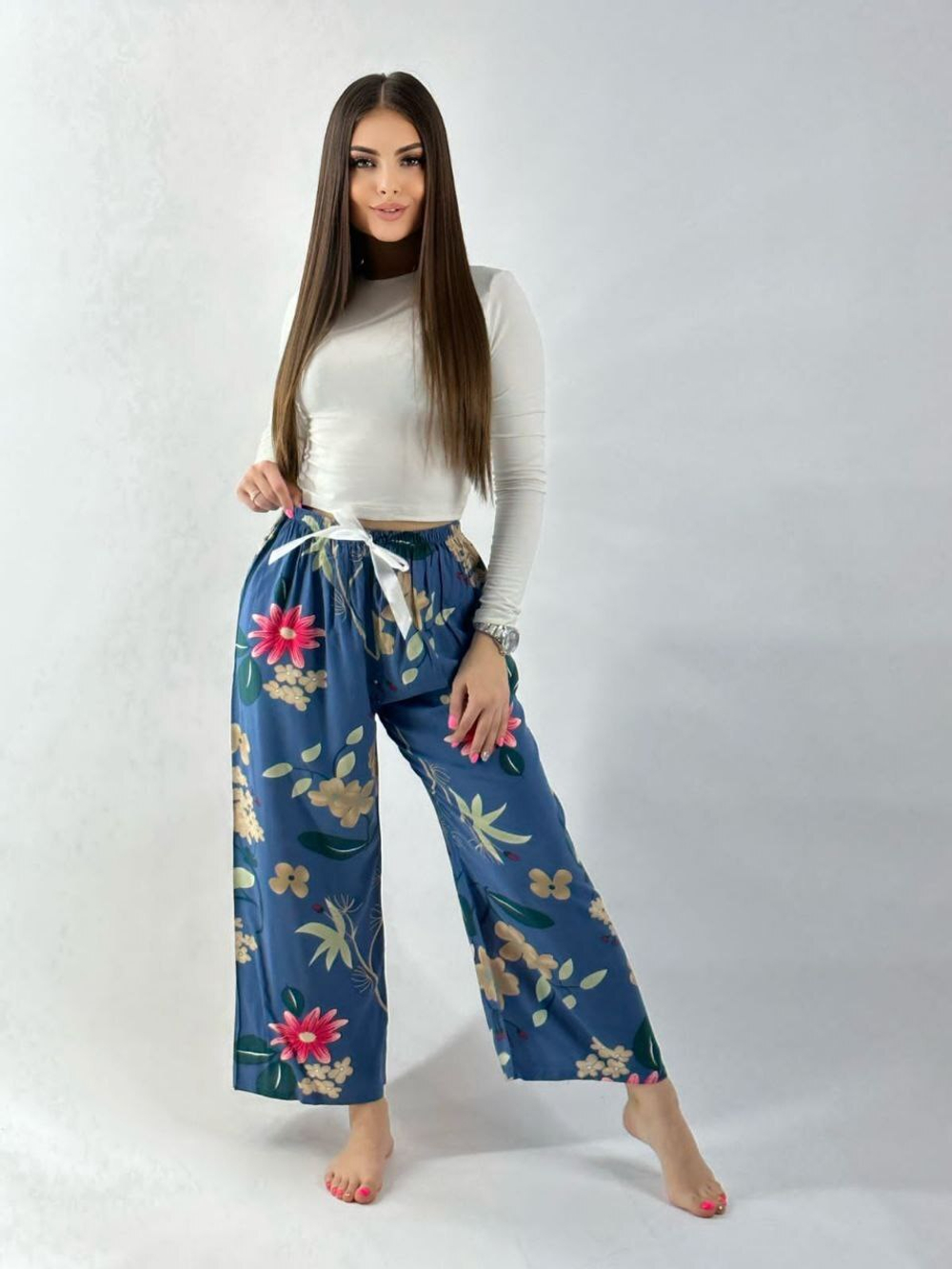 [m]Штаны штапель 9011