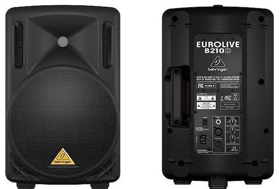 BEHRINGER Eurolive B210D активная АС, 200Вт, динамик 10 дюймов