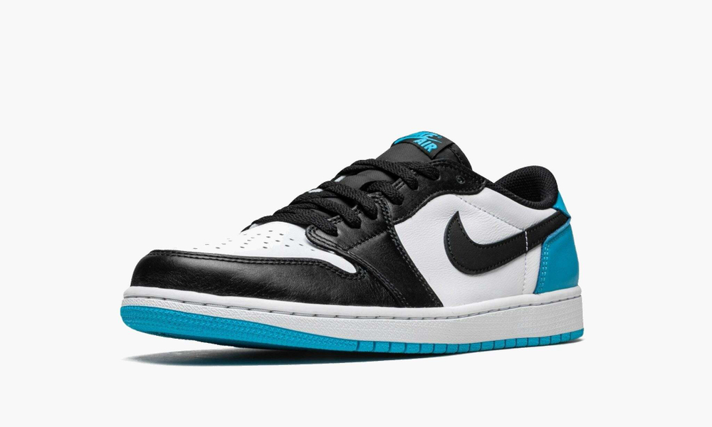 Air Jordan 1 Retro Low OG "Black Dark Powder Blue"