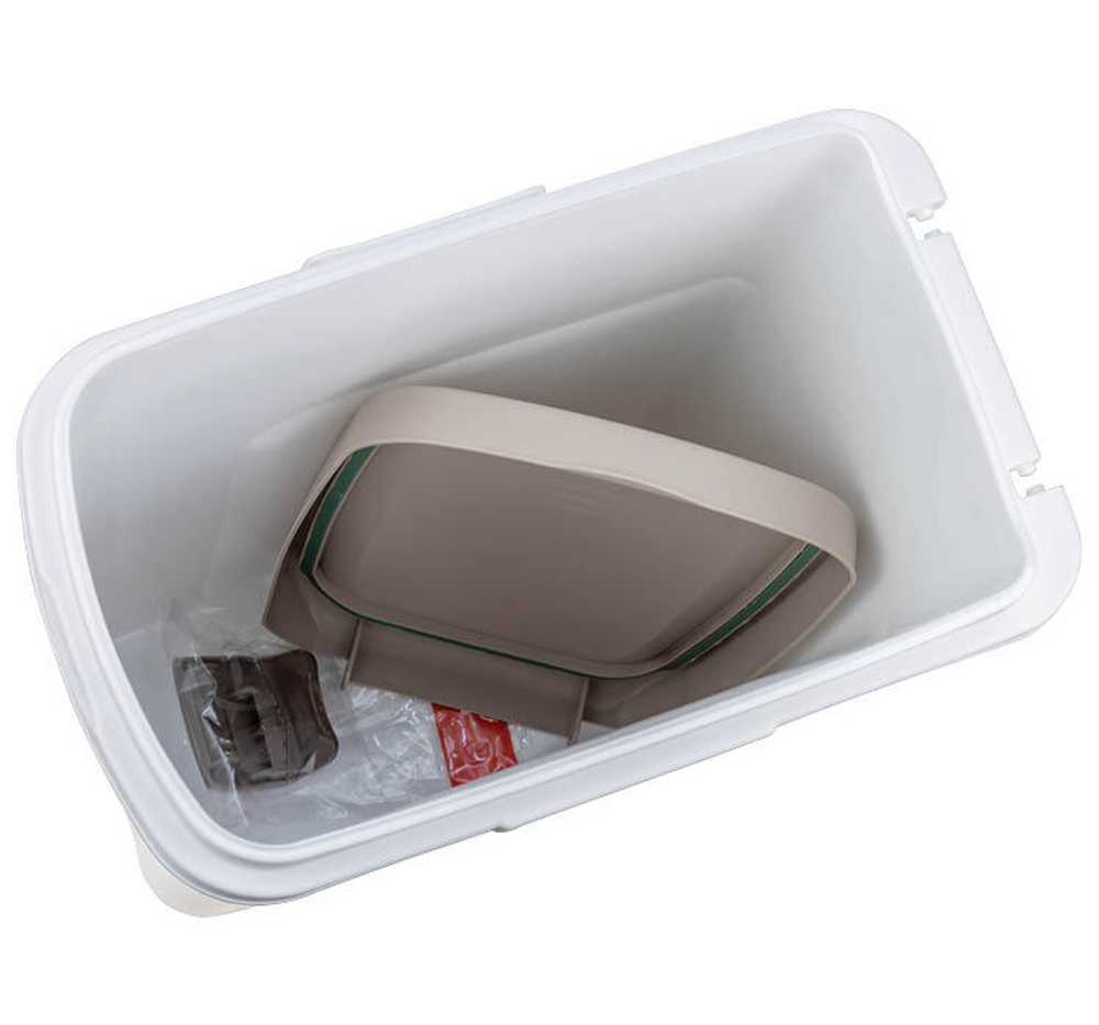 Контейнер для хранения корма для животных 27,5л ЮММИ герметичный (вмещает 12кг сухого корма) М1802