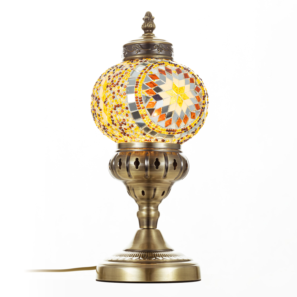 Citilux Каир CL419815 Настольная лампа Мозаика Янтарь