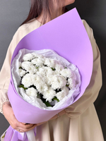 Букет из 7 кустовых хризантем