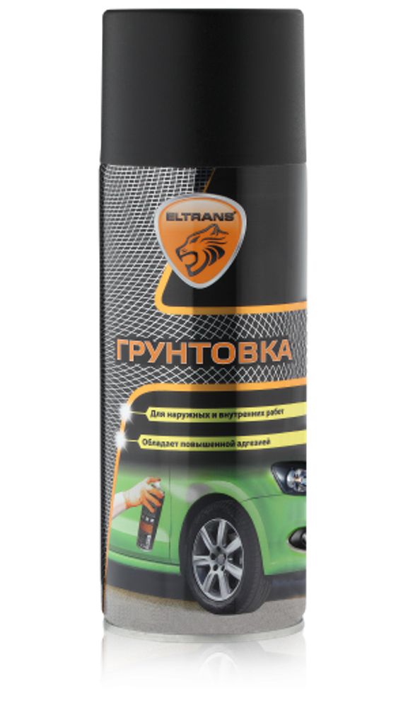 Грунтовка 520 мл Черная (аэрозоль) акрил. (ЭЛТРАНС)