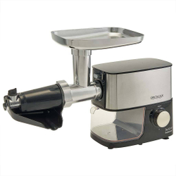 Мясорубка электрическая 3600 Вт DELTA LUX DE-602MS черная + насадка для томатов
