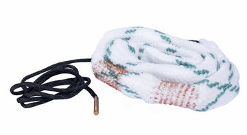 Гибкая змейка CleaningCord от ShotTime, кал.12, с бронз.ершом, материал-капрон, шнур 65см. с протяжкой