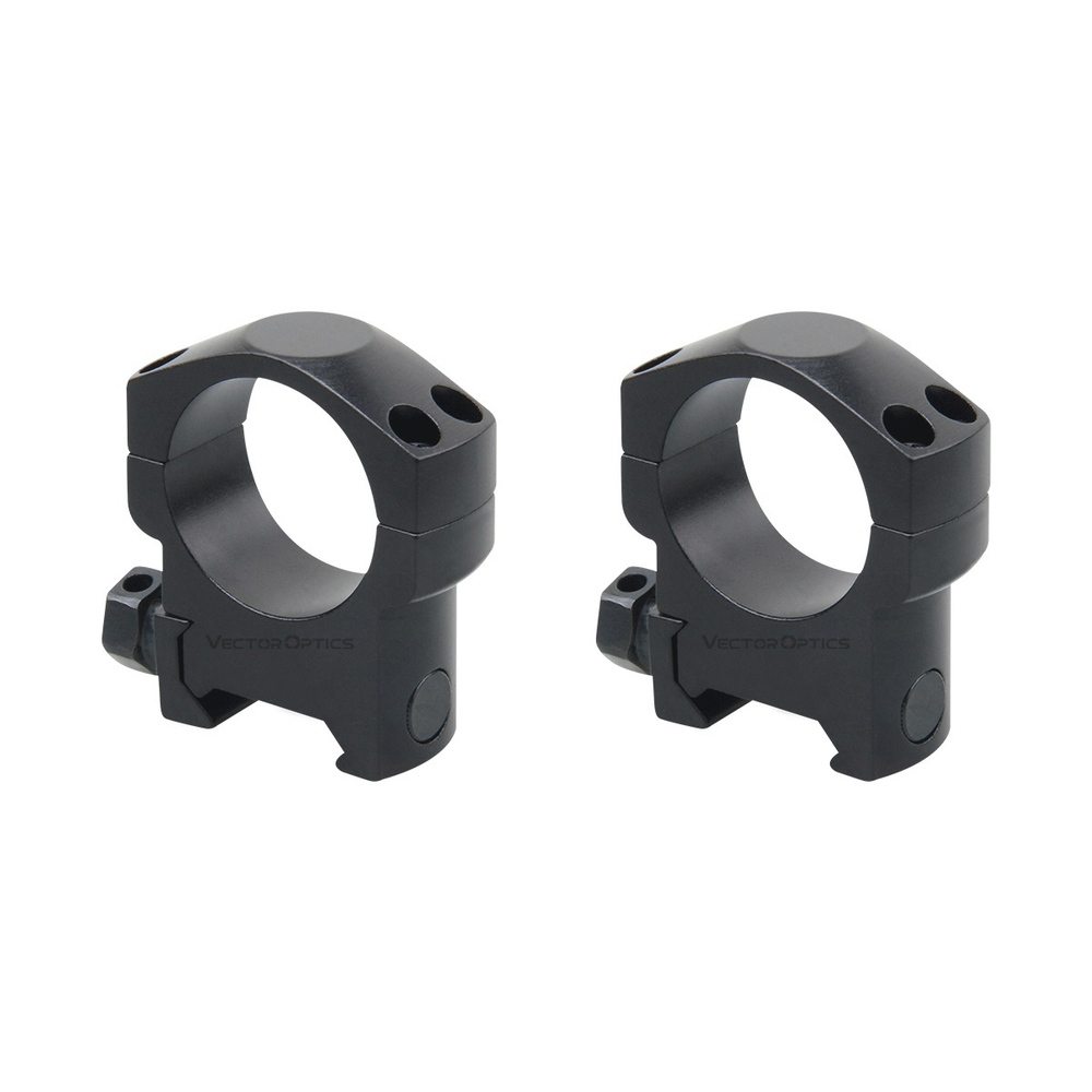 Кольца Vector Optics, D30мм, низкие, H25.4мм, weaver, на винтах (SCTM-22)