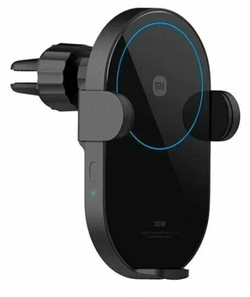 Автомобильный держатель XiaoMi Wireless Car Charger 30W, Чёрный (W03ZM)