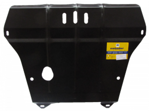 Усиленная защита Motodor картера двигателя, кпп. 2 мм, сталь. для Volkswagen Lupo 1998-2005,Volkswagen Polo 1999-2001 арт.02706