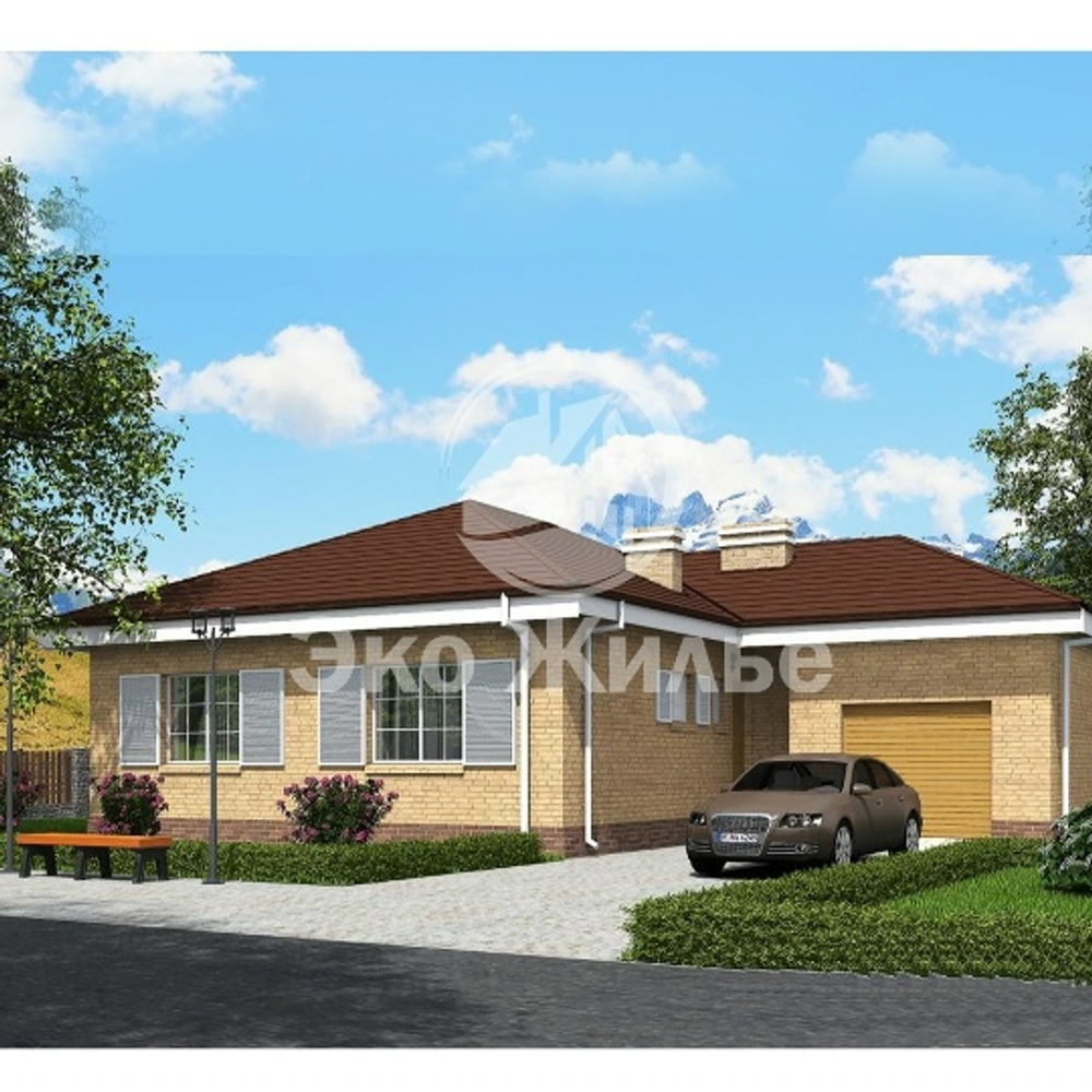 Проект Дома 235 кв. м. К-33