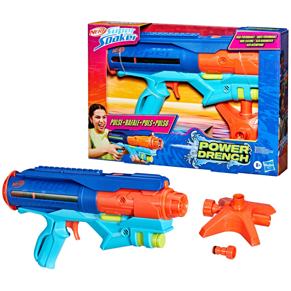 Hasbro G1116 — Водный бластер Nerf Super Soaker «Power Drench» G1116 — фото 1